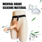 Kablosuz Kumandalı Şarjlı Ultra Yumuşak Dokulu İçi Boş Belden Bağlamalı Realistik Vibratör - Görsel 5