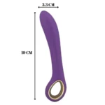 LICI Tutma Aparatlı Çok Amaçlı Kullanılabilir G-Spot Uyarıcı Vibratör - Mor - Görsel 2