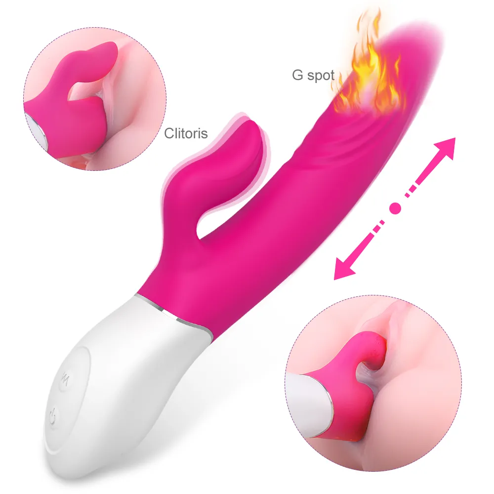 Lighters Şarjlı Isıtmalı İleri Geri Hareketli ve Güçlü Titreşimli 2 in 1 Rabbit Vibratör - 1 Lighters Şarjlı Isıtmalı İleri Geri Hareketli ve Güçlü Titreşimli 2 in 1 Rabbit Vibratör - Görsel 1