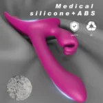Lord Rabbit Şarjlı G Nokta ve Klitoris Uyarıcı Vibratör Strapless Strap On 2 in 1 Vibratör - Görsel 5