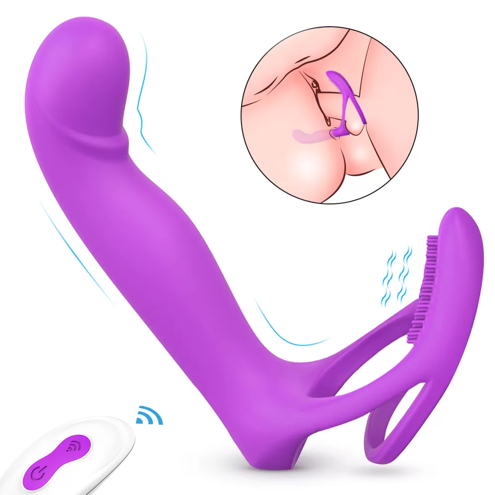 Lorna Rct Şarjlı Kablosuz Kumandalı Çift Penetrasyon Testis ve Penis Yüzüğü Klitoris Uyarıcı Vibratör - 1 Lorna Rct Şarjlı Kablosuz Kumandalı Çift Penetrasyon Testis ve Penis Yüzüğü Klitoris Uyarıcı Vibratör - Görsel 1