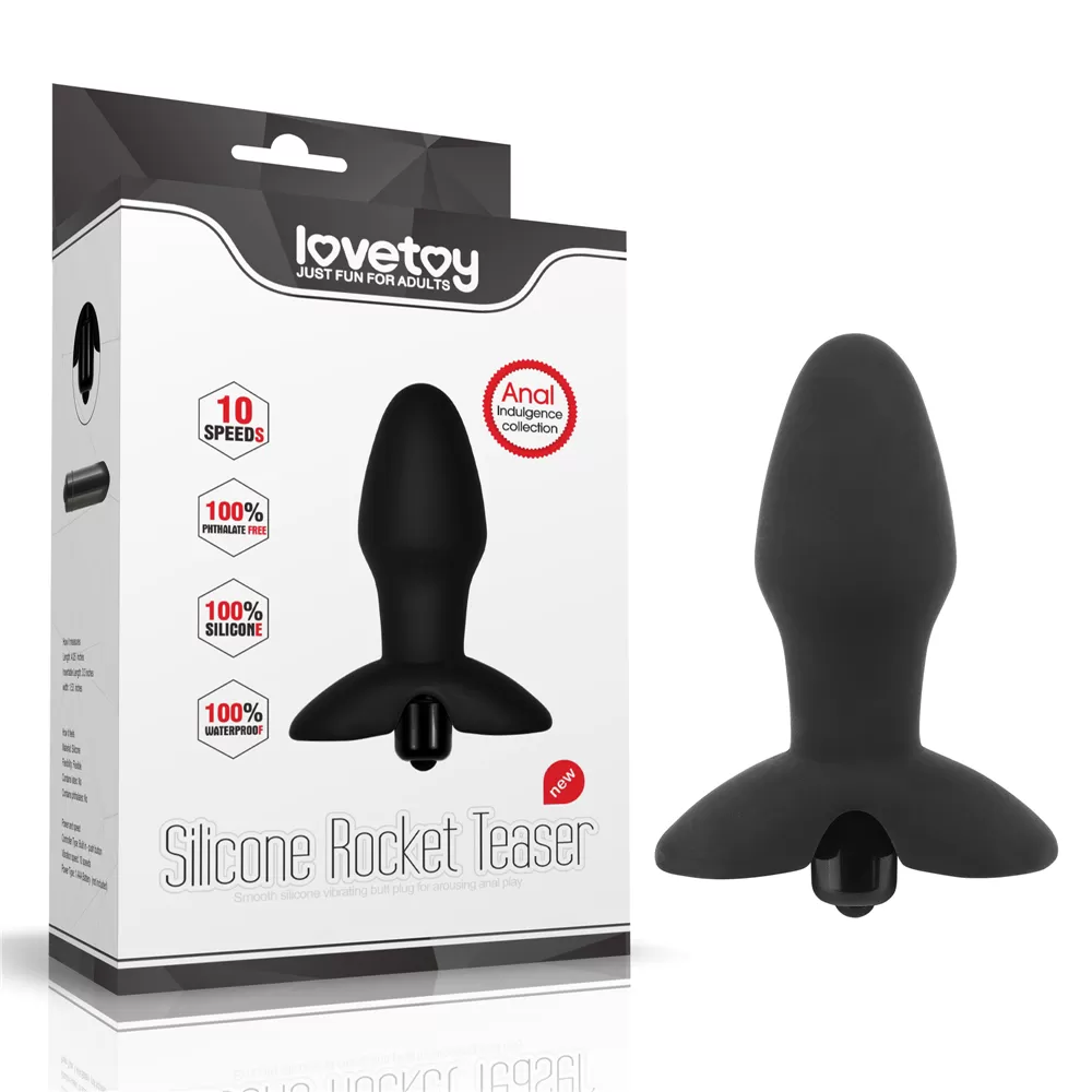 Lovetoy 10 Modlu Anal Vibratör - Silicone Rocket Teaser - 1 Lovetoy 10 Modlu Anal Vibratör - Silicone Rocket Teaser - Görsel 1