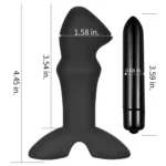 Lovetoy Anal Prostat Vibratör - Silicone Prostate Stud - Görsel 3