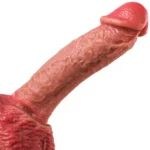 Luke - Ultra Yumuşak Dokulu Realistik Dildo Çift Katmanlı Silikon Gerçekçi Yapay Penis 20 CM - Görsel 2
