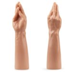 Magic Hand - King Size Realistic Fist Anal Plug Dev Boyut Gerçekçi Doku Realistik Sivri Uçlu El-Kol Dildo 34x7 CM - Görsel 6