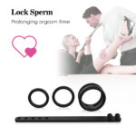 Magician Kit Prolonging Performans Uzatıcı Boyutu Ayarlanabilir Esnek Silikon Penis Yüzüğü Seti - Görsel 6