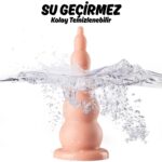 Magnum - King Size Realistic Anal Plug Dev Boyut Gerçekçi Doku Realistik Anal Tıkaç 19x6 CM - Görsel 4