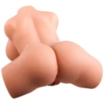 Mary - Anal Vajina Girişli 2 in 1 Yarım Realistik Manken Titreşimli Isıtmalı Suni Vajina 5.1 KG - Görsel 3