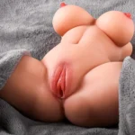Mary - Anal Vajina Girişli 2 in 1 Yarım Realistik Manken Titreşimli Isıtmalı Suni Vajina 5.1 KG - Görsel 4
