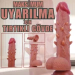 Master Perfection Dildo Pablo - Ultra Yumuşak Çift Katmanlı Tırtıklı Realistik Yapay Penis - Görsel 5