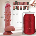 Master Perfection Dildo Pablo - Ultra Yumuşak Çift Katmanlı Tırtıklı Realistik Yapay Penis - Görsel 7