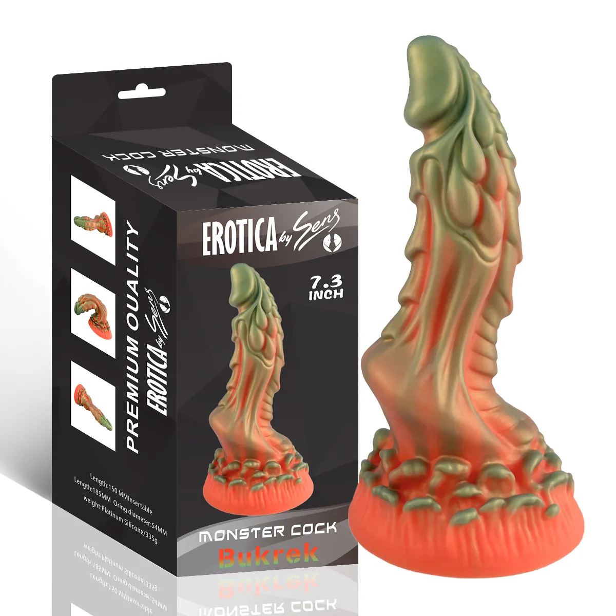 Monster Cock Bukrek - Silicone Realistic Animal Dragon Dildo Silikon Gerçekçi Doku Ejderha Yapay Penis - 1 Monster Cock Bukrek - Silicone Realistic Animal Dragon Dildo Silikon Gerçekçi Doku Ejderha Yapay Penis - Görsel 1