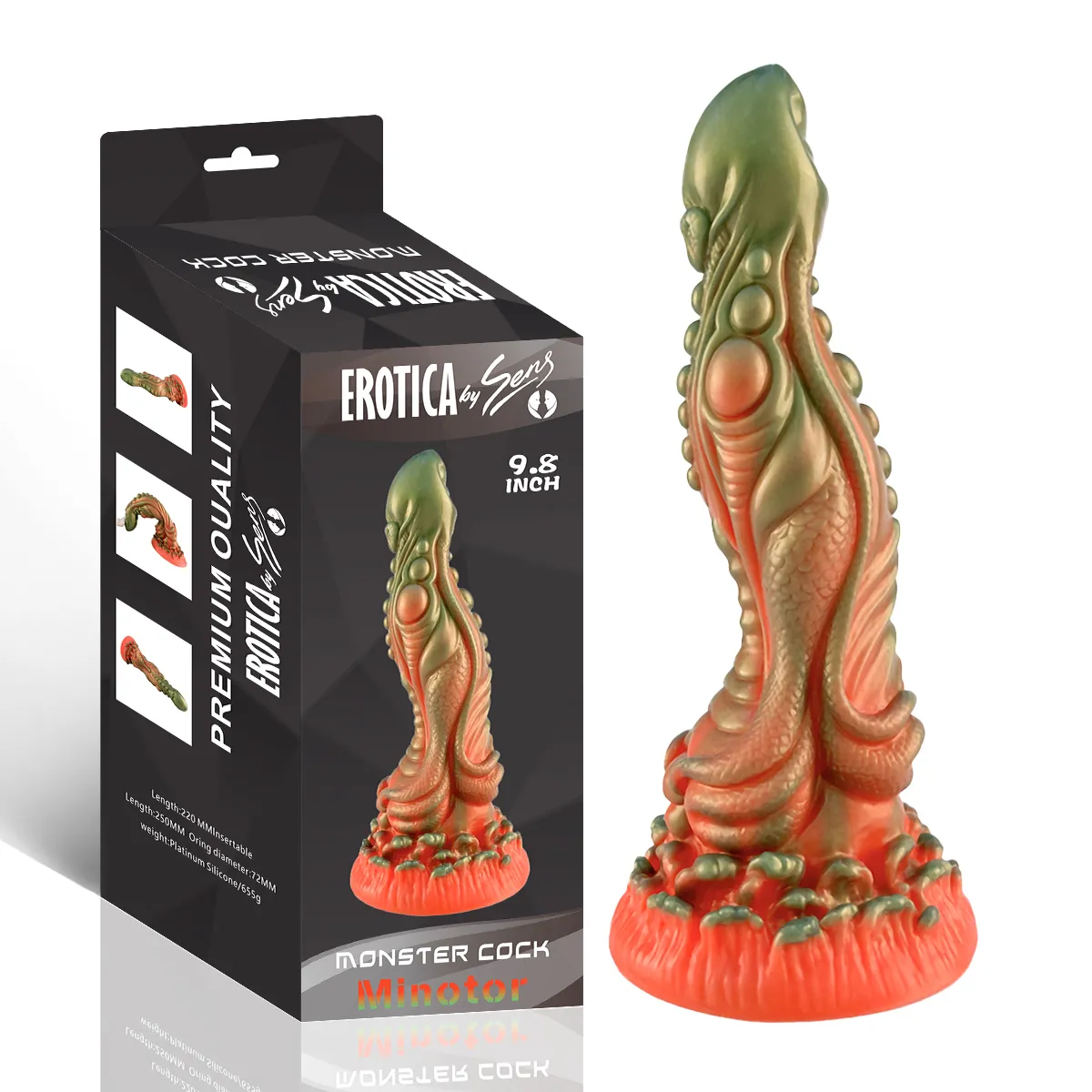 Monster Cock Minotor - Silicone Realistic Animal Bull Dildo Silikon Gerçekçi Doku Boğa Yapay Penis - 1 Monster Cock Minotor - Silicone Realistic Animal Bull Dildo Silikon Gerçekçi Doku Boğa Yapay Penis - Görsel 1