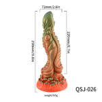 Monster Cock Minotor - Silicone Realistic Animal Bull Dildo Silikon Gerçekçi Doku Boğa Yapay Penis - Görsel 5