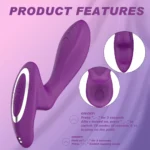 MR Z. Klitoris ve Vajina Uyarıcı G-Spot Tapping Su Geçirmez 3 in 1 Vibratör - Görsel 4