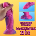 MYST COLOR Dildo Dragon Monster Starry Yumuşak Kalın Realistik Yapay Penis - Görsel 3