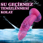 MYST COLOR Dildo Dragon Monster Starry Yumuşak Kalın Realistik Yapay Penis - Görsel 6