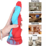 MYST COLOR Dildo Octopus Monster Yumuşak Kalın Realistik Yapay Penis - Görsel 7