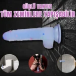 MYST COLOR Dildo Renkli Benekli Ultra Yumuşak Şeffaf Realistik Yapay Penis - Görsel 2