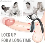 Nightcrawler Klitoris Uyarıcı Vibrator Güçlü Titreşimli Testis Halkalı Penis Yüzüğü - Görsel 2