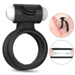 Nightcrawler Klitoris Uyarıcı Vibrator Güçlü Titreşimli Testis Halkalı Penis Yüzüğü - Görsel 3