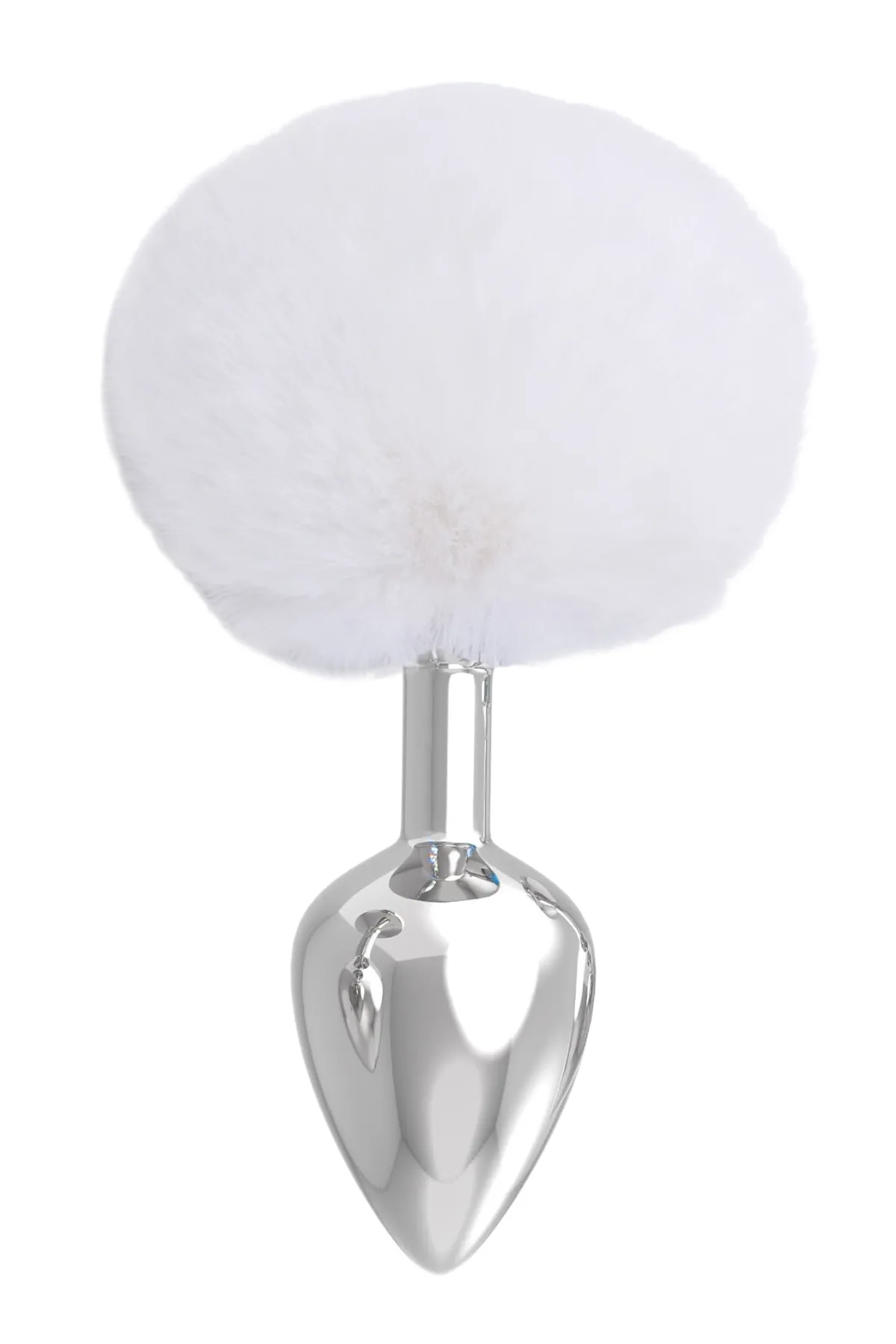 Paslanmaz Çelik Beyaz Tavşan Kuyruklu Pürüzsüz Silver Bunny Tail Metal Anal Butt Plug - 1 Paslanmaz Çelik Beyaz Tavşan Kuyruklu Pürüzsüz Silver Bunny Tail Metal Anal Butt Plug - Görsel 1