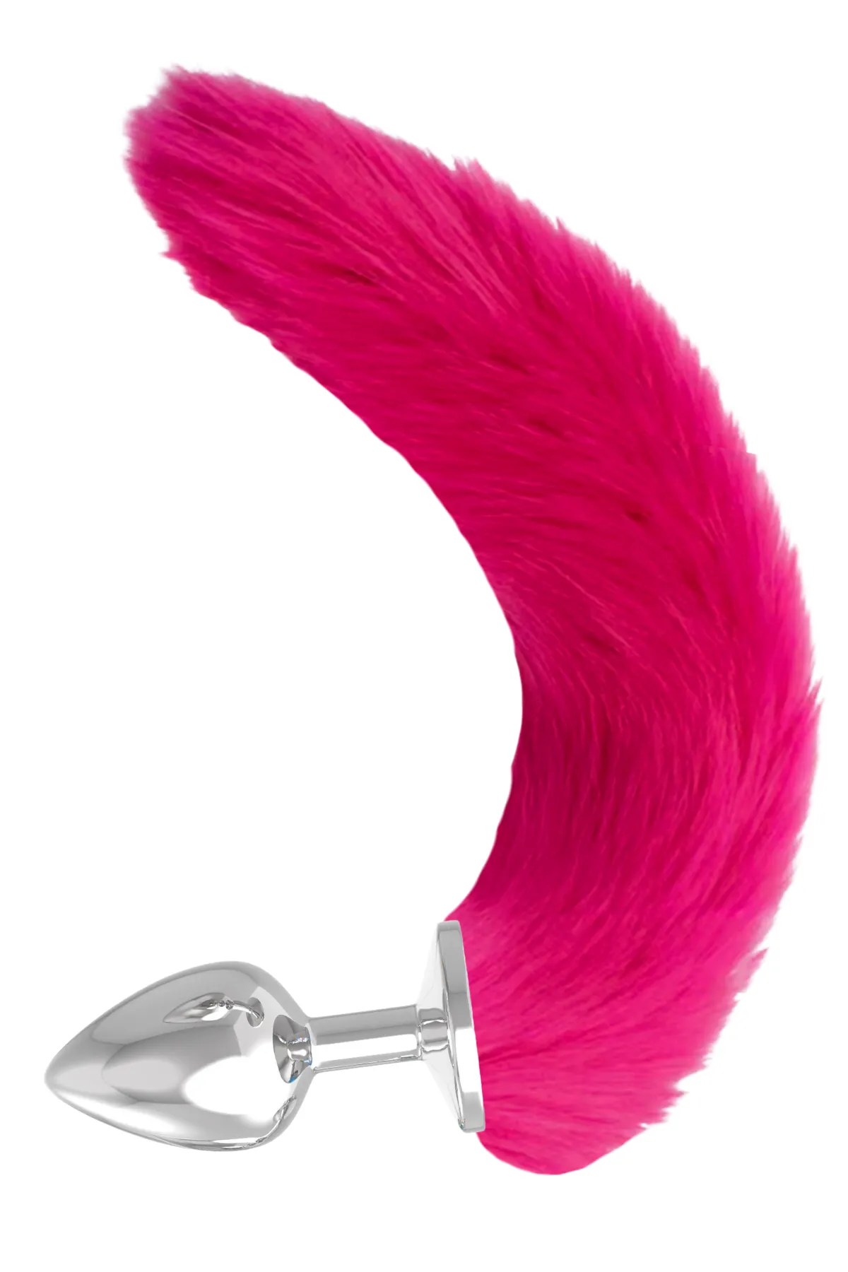 Paslanmaz Çelik Fuşya Uzun Kedi Kuyruklu Pürüzsüz Silver Fox Tail Metal Anal Butt Plug - 1 Paslanmaz Çelik Fuşya Uzun Kedi Kuyruklu Pürüzsüz Silver Fox Tail Metal Anal Butt Plug - Görsel 1