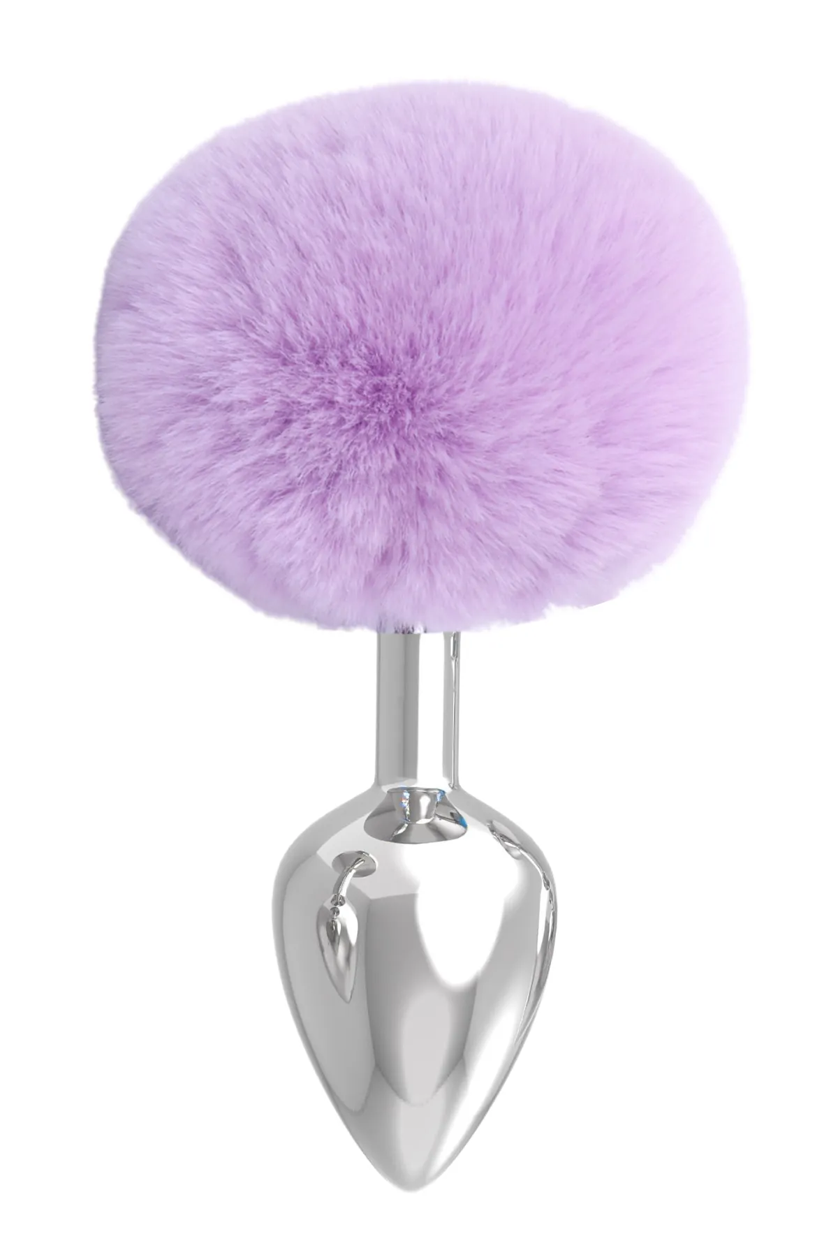Paslanmaz Çelik Lila Tavşan Kuyruklu Pürüzsüz Silver Bunny Tail Metal Anal Butt Plug - 1 Paslanmaz Çelik Lila Tavşan Kuyruklu Pürüzsüz Silver Bunny Tail Metal Anal Butt Plug - Görsel 1