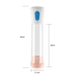 Pilli Otomatik Pro Penis Pompası Vajina Başlıklı Beyaz - Maximizer Worx VX4 - Görsel 2