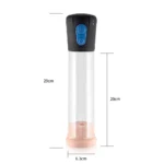 Pilli Otomatik Pro Penis Pompası Vajina Başlıklı Siyah - Maximizer Worx VX4 - Görsel 2