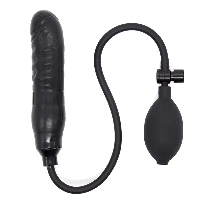 İnflatable Anal Butt Plug Şişirilebilir Silikon Yapay Penis Vajinismus Eğitimi Realistik Dildo - 1 İnflatable Anal Butt Plug Şişirilebilir Silikon Yapay Penis Vajinismus Eğitimi Realistik Dildo - Görsel 1