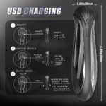 Poison Dart Şarjlı Elektrikli Uyarıcı G Nokta Uyarıcı ve Titreşimli Prostat Uyarıcı Anal Mini Vibratör - Görsel 7
