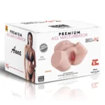 Anna - Realistik Anal Vajinal 2 in 1 Titreşimli Isıtmalı Suni Kalça Vajina 4.5 KG - Görsel 2