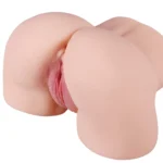 Lesta - Realistik Anal Vajinal 2 in 1 Titreşimli Isıtmalı Suni Kalça Vajina 2.2 KG - Görsel 4