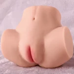 Lina - Realistik Anal Vajinal Bakire 2 in 1 Titreşimli Suni Kalça Vajina - Görsel 2