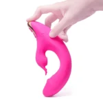 PRIME TOYS Amant Şarjlı G Spot Uyarıcı ve Klitoris Emiş Güçlü Rabbit Vibratör - Görsel 3