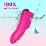 PRIME TOYS Aurora Şarjlı G Nokta ve Klitoris Uyarıcı Parmağa Takılabilir Mini Vibratör - Pembe - Görsel 6