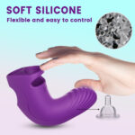 PRIME TOYS Aurora Şarjlı G Nokta ve Klitoris Uyarıcı Parmağa Takılabilir Mini Vibratör - Mor - Görsel 7