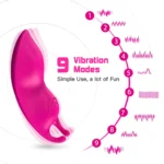 PRIME TOYS Ava Telefon Kontrollü Manyetik Klipsli Sessiz Giyilebilir Klitoris Uyarıcı Mini Vibratör - Görsel 5
