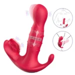Betty Şarjlı Kayma ve Dalga Hareketli 3 in 1 Anal Vajina Klitoris Uyarıcı Vibratör - Görsel 3
