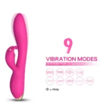 PRIME TOYS Bonnie Klitoris ve G Spot Uyarıcı Rabbit Vibratör - Pembe - Görsel 3