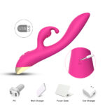 PRIME TOYS Bonnie Klitoris ve G Spot Uyarıcı Rabbit Vibratör - Pembe - Görsel 6