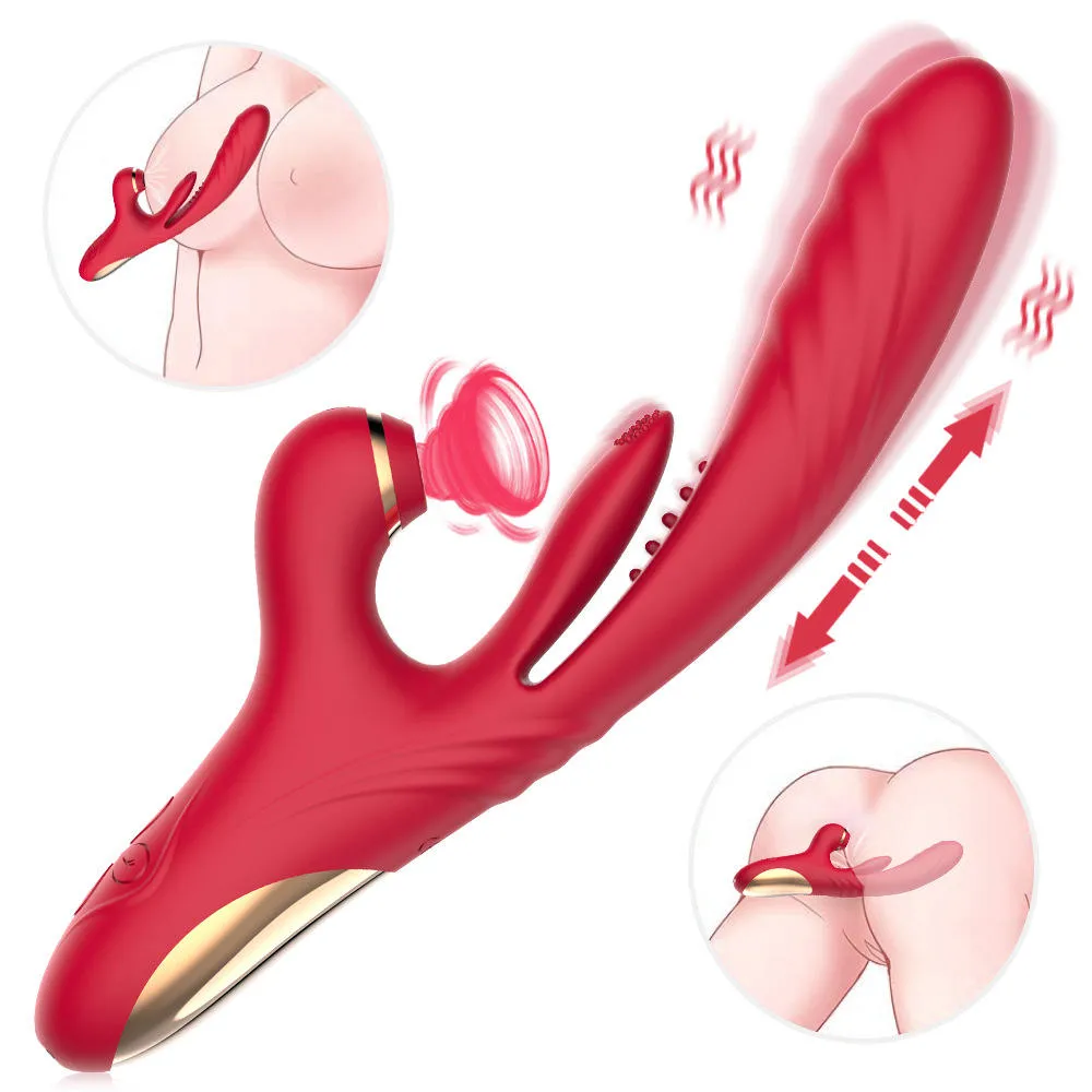 PRIME TOYS Chicy Titreşimli İleri Geri ve Aşağı Yukarı Dil Hareketli Klitoris Emişli 4 in 1 Vibratör - 1 PRIME TOYS Chicy Titreşimli İleri Geri ve Aşağı Yukarı Dil Hareketli Klitoris Emişli 4 in 1 Vibratör - Görsel 1
