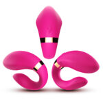 PRIME TOYS Crescent Kablosuz Kumandalı İlişki Anında Kullanılabilir Klitoris Uyarıcı Çift Vibratörü - Görsel 9
