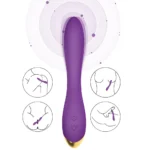PRIME TOYS Flamingo Şarjlı Esnek G Spot Uyarıcı Çok Açılı Vibratör - Mor - Görsel 2