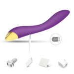 PRIME TOYS Flamingo Şarjlı Esnek G Spot Uyarıcı Çok Açılı Vibratör - Mor - Görsel 7