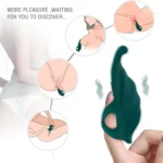 PRIME TOYS Helix Şarjlı Su Geçirmez G Nokta ve Klitoris Uyarıcı Parmağa Takılabilir Mini Vibratör - Görsel 2