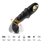 PRIME TOYS Joyblade Şarjlı Esnek G Nokta ve Klitoris Uyarıcı Yapay Penis Vibratör - Siyah - Görsel 4