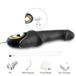 PRIME TOYS Joyblade Şarjlı Esnek G Nokta ve Klitoris Uyarıcı Yapay Penis Vibratör - Siyah - Görsel 6