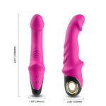 PRIME TOYS Joyblade Şarjlı Esnek G Nokta ve Klitoris Uyarıcı Yapay Penis Vibratör - Pembe - Görsel 8